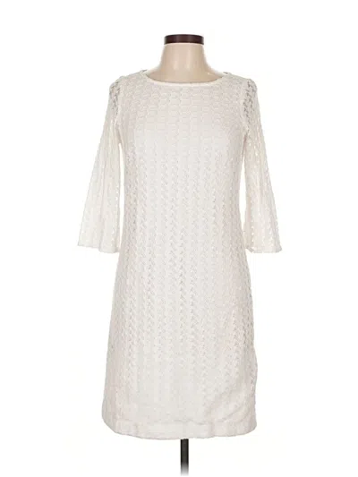Pre-owned Nine West Casual Dress In White