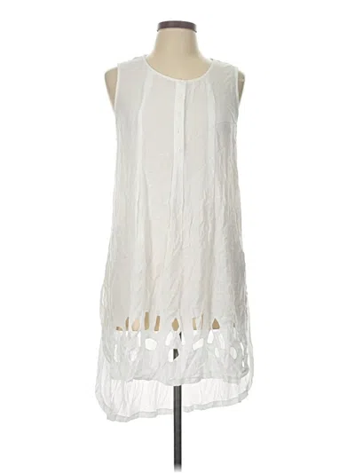 Pre-owned Nine West Casual Dress In White