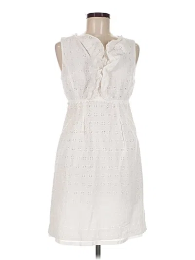 Pre-owned Nine West Casual Dress In White