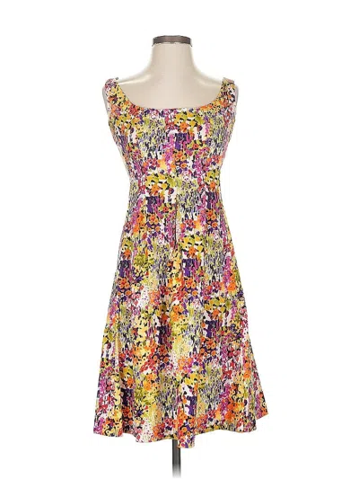 Pre-owned Nine West Casual Dress In Yellow