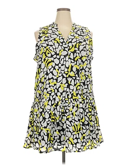 Pre-owned Nine West Casual Dress In Yellow