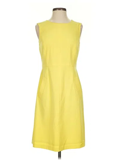 Pre-owned Nine West Casual Dress In Yellow