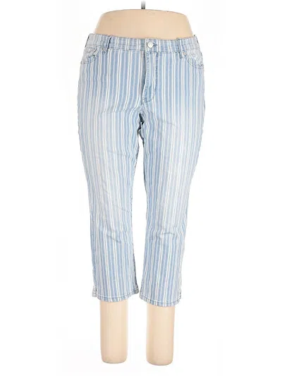 Pre-owned Nine West Casual Pants In Blue