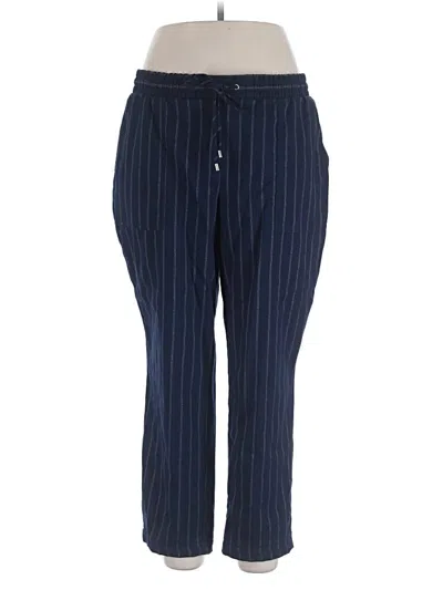 Pre-owned Nine West Casual Pants In Blue