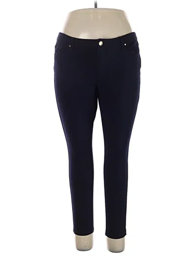 Pre-owned Nine West Casual Pants In Blue