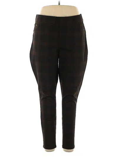 Pre-owned Nine West Casual Pants In Brown