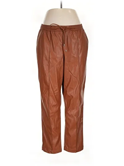 Pre-owned Nine West Casual Pants In Brown