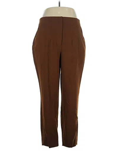 Pre-owned Nine West Casual Pants In Brown