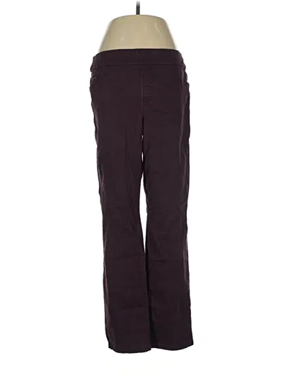 Pre-owned Nine West Casual Pants In Burgundy