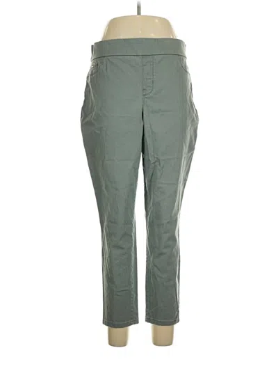 Pre-owned Nine West Casual Pants In Green