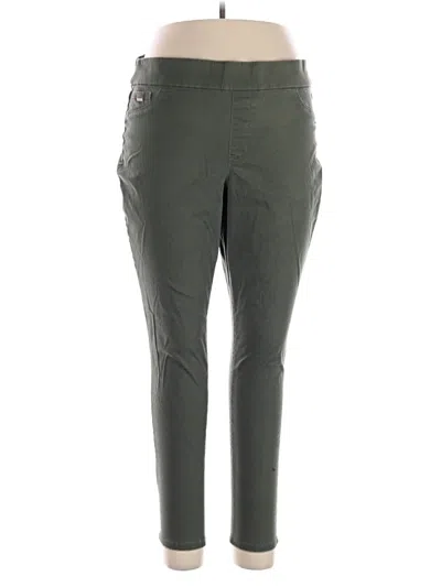 Pre-owned Nine West Casual Pants In Green