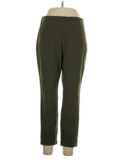 Pre-owned Nine West Casual Pants In Green