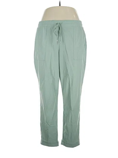 Pre-owned Nine West Casual Pants In Green