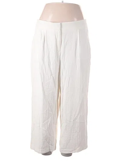 Pre-owned Nine West Casual Pants In White