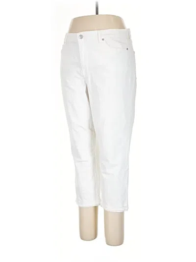 Pre-owned Nine West Casual Pants In White