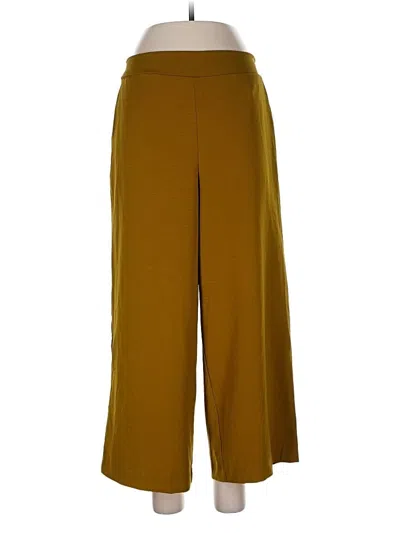 Pre-owned Nine West Casual Pants In Yellow