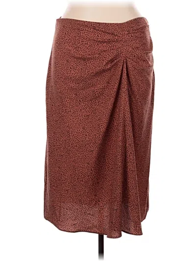 Pre-owned Nine West Casual Skirt In Brown