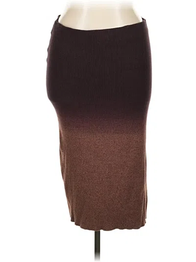 Pre-owned Nine West Casual Skirt In Brown