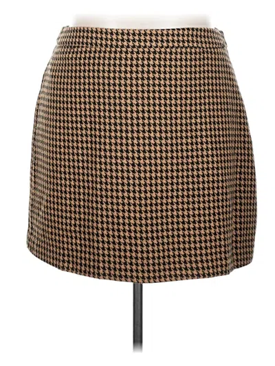 Pre-owned Nine West Casual Skirt In Brown