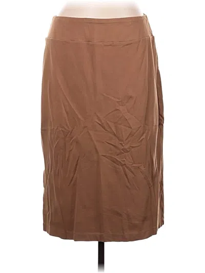 Pre-owned Nine West Casual Skirt In Brown