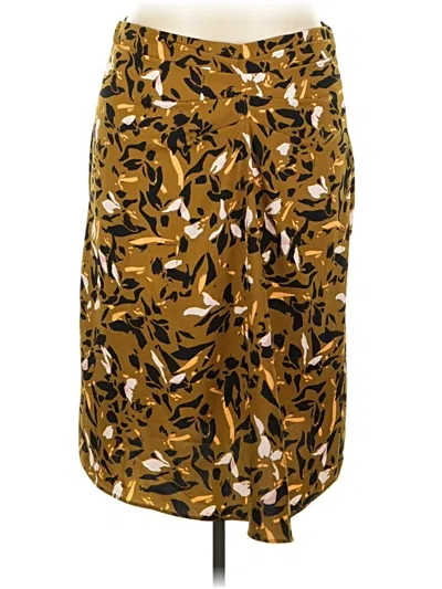 Pre-owned Nine West Casual Skirt In Gold