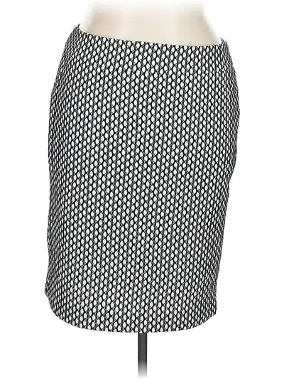 Pre-owned Nine West Casual Skirt In Gray