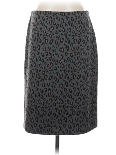 Pre-owned Nine West Casual Skirt In Gray