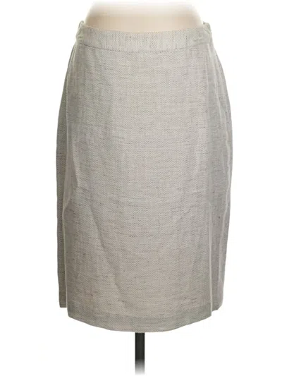 Pre-owned Nine West Casual Skirt In Gray