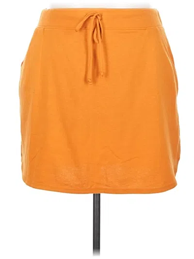 Pre-owned Nine West Casual Skirt In Orange