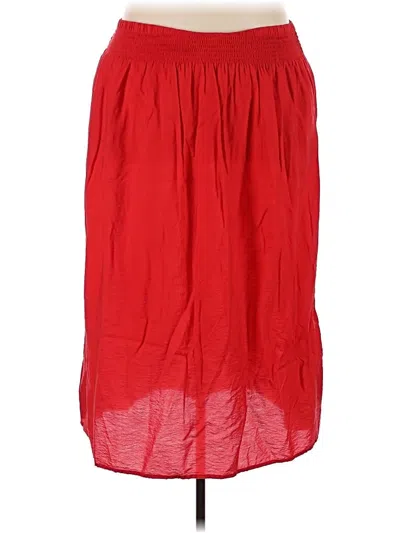 Pre-owned Nine West Casual Skirt In Red