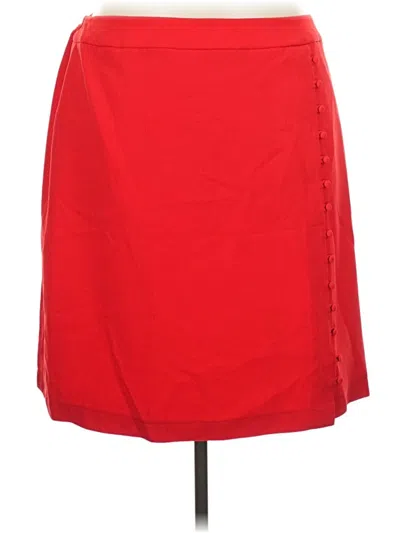 Pre-owned Nine West Casual Skirt In Red