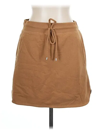 Pre-owned Nine West Casual Skirt In Tan