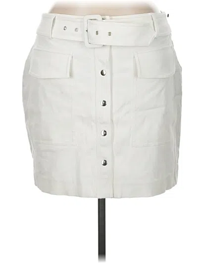 Pre-owned Nine West Casual Skirt In White