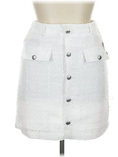 Pre-owned Nine West Casual Skirt In White