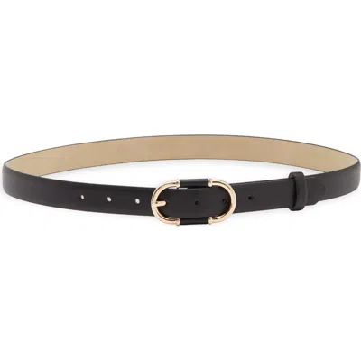 Nine West Center Bar Buckle Belt In Multi