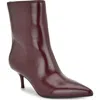 Nine West Charma Bootie In Red