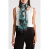 Nine West Chiffon Scarf In Blue