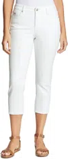 Nine West Chrystie Capri Jeans In White