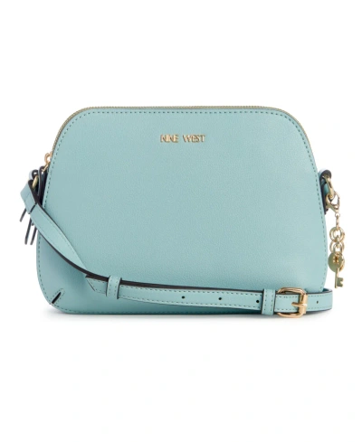 Nine West Cibrina Dome Crossbody Bag In Pale Aqua