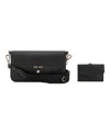 Nine West Cibrina Dome Satchel Bag In Black