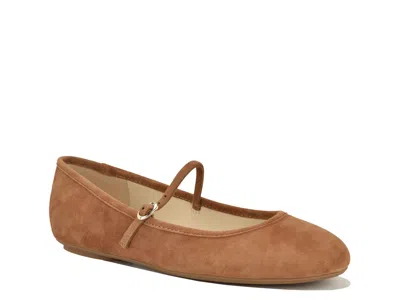 Nine West Classik Ballet Flat In Brown