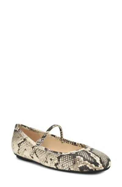 Nine West Classik Mary Jane Flat In Brown