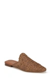 Nine West Women's Cleigha Casual Slip-on Flat Mules In Dark Brown