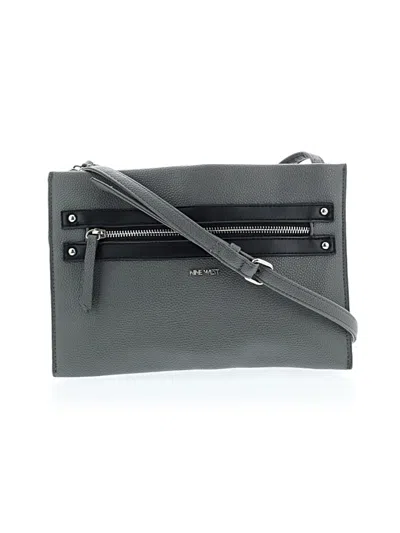 Pre-owned Nine West Clutch In Gray