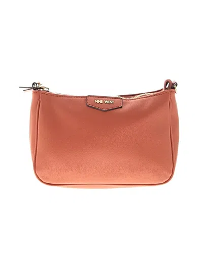 Pre-owned Nine West Clutch In Orange