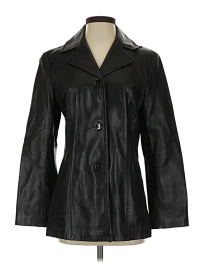 Pre-owned Nine West Coat In Black