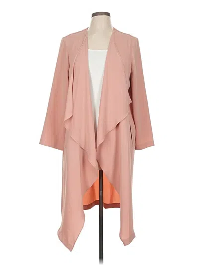 Pre-owned Nine West Coat In Pink