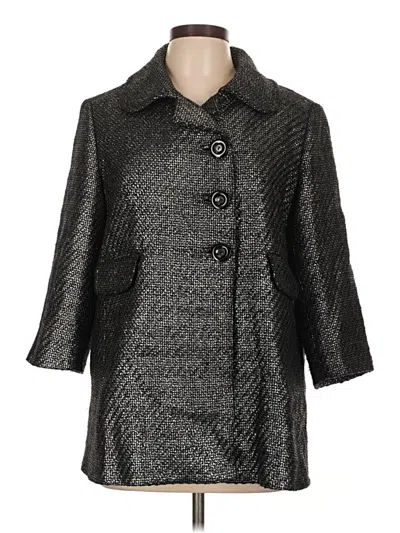 Pre-owned Nine West Coat In Silver