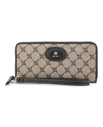 Nine West Cobel Zip Around Wristlet
