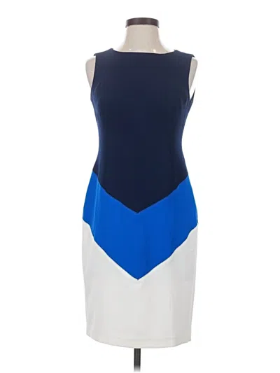 Pre-owned Nine West Cocktail Dress In Blue
